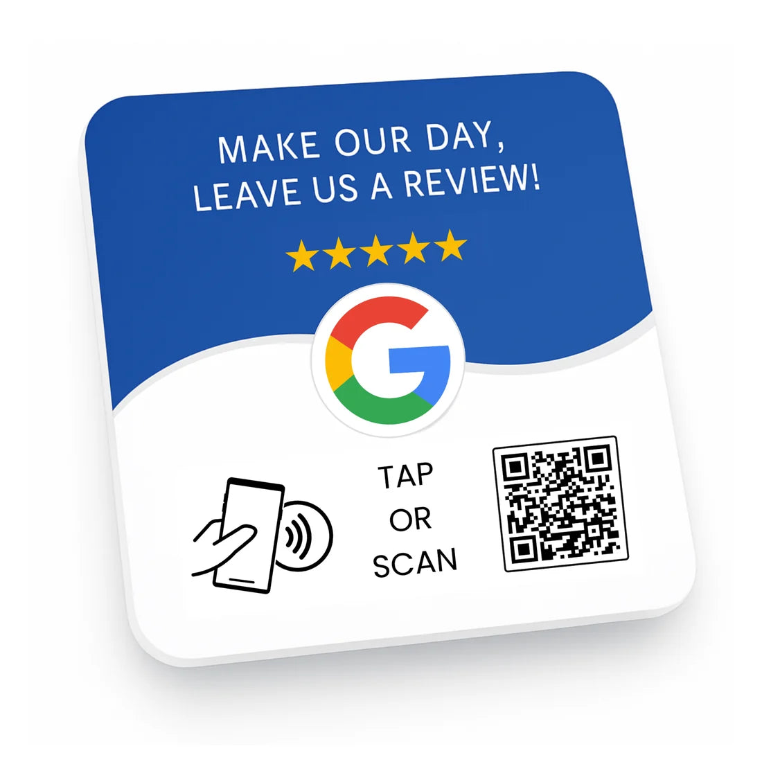 USA NFC Google Review Card (Unprogrammed)